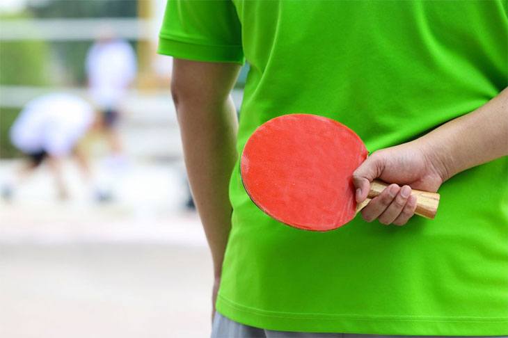 best ping pong paddle rubber